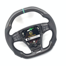 Load image into Gallery viewer, CCexcellent For S40-2018 volvo carbon fiber steering wheel with blue&yellow&blue stripe