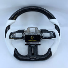 Load image into Gallery viewer, CCexcellent for Ford Mustang 2015 2016 2017 carbon fiber steering wheel with carbon thumbgrips