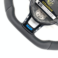 Load image into Gallery viewer, CCexcellent For 2015/2016/2017/2018/2019 Volkswagen MK7/MK7R/MK7GTI//GOLF MK7/GOLF7GIT carbon fiber steering wheel with perforated leather sides