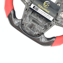 Load image into Gallery viewer, CCexcellent For Toyota Supra A90 carbon fiber steering wheel with gloss black carbon fiber top&bottom