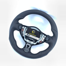 Load image into Gallery viewer, CCExcellent for Nissan Sentra SV 2017 2018 2019 carbon fiber steering wheel with black smooth leather