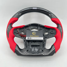 Load image into Gallery viewer, CCexcellent For Toyota Supra A90 carbon fiber steering wheel with gloss black carbon fiber thumbgrips