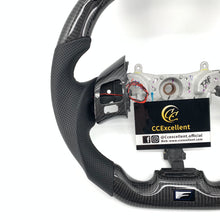 Load image into Gallery viewer, CCExcellent For Lexus IS250/IS300/IS350/F sport 2006-2013 Carbon Fiber Steering Wheel with LED