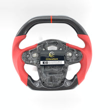 Load image into Gallery viewer, CCexcellent For Toyota Supra A90 carbon fiber steering wheel with gloss black carbon fiber top&bottom