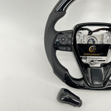 Load image into Gallery viewer, CCExcellent For Toyota 8th gen Camry SE/XSE/LE/XLE/TRD /Avalon 2018-2022 Carbon Fiber Steering Wheel With blue stripe line