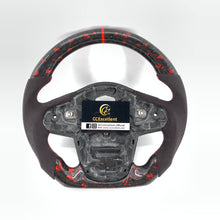 Load image into Gallery viewer, CCexcellent For Toyota Supra A90 carbon fiber steering wheel with forged carbon fiber with red powder