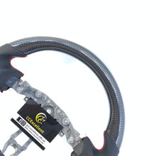 Load image into Gallery viewer, CCExcellent for Nissan 7th gen Maxima 2009-2014 carbon fiber steering wheel with black perforated leather