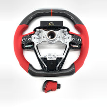 Load image into Gallery viewer, CCexcellent for Toyota 8th gen Camry se xse le xle 2018 2019 2020 2021 2022 carbon fiber steering wheel with carbon thumbgrips