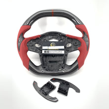 Load image into Gallery viewer, CCexcellent For Toyota Supra A90 carbon fiber steering wheel with black stitching