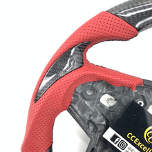 Load image into Gallery viewer, CCexcellent For Toyota Supra A90 carbon fiber steering wheel with black stitching