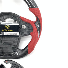 Load image into Gallery viewer, CCexcellent For Toyota Supra A90 carbon fiber steering wheel with black stitching