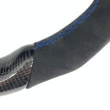 Load image into Gallery viewer, CCexcellent For 2015/2016/2017/2018/2019 Volkswagen MK7/MK7R/MK7GTI//GOLF MK7/GOLF7GIT carbon fiber steering wheel with blue stripe