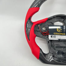 Load image into Gallery viewer, CCexcellent For Toyota Supra A90 carbon fiber steering wheel with perforated leather