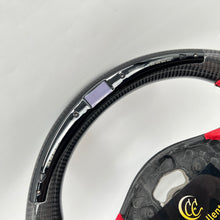 Load image into Gallery viewer, CCexcellent For Toyota Supra A90 carbon fiber steering wheel with LED