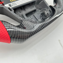 Load image into Gallery viewer, CCexcellent For Toyota Supra A90 carbon fiber steering wheel with perforated leather