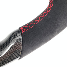Load image into Gallery viewer, CCexcellent for Ford SHELBY GT350 2015 2016 2017 carbon fiber steering wheel with alcantara
