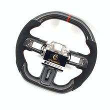 Load image into Gallery viewer, CCexcellent for Ford Mustang 2015 2016 2017 carbon fiber steering wheel with alcantara