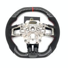 Load image into Gallery viewer, CCexcellent for Ford Mustang 2015 2016 2017 carbon fiber steering wheel with alcantara