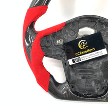 Load image into Gallery viewer, CCexcellent For Toyota Supra A90 carbon fiber steering wheel with gloss black carbon fiber top&bottom