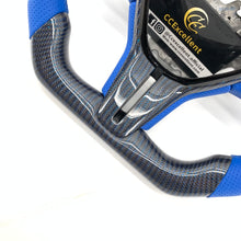 Load image into Gallery viewer, CCexcellent for Infiniti Q60 2016 2017 2018 carbon fiber steering wheel with LED