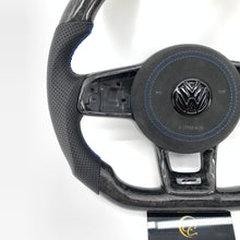 Load image into Gallery viewer, CCExcellent for Volkswagen VW MK7 2015 2016 2017 2018 2019 carbon fiber steering wheel