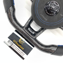 Load image into Gallery viewer, CCExcellent for Volkswagen Golf MK7 2015 2016 2017 2018 2019 carbon fiber steering wheel with airbag cover