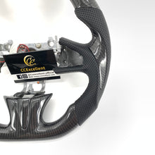 Load image into Gallery viewer, CCexcellent for Infiniti QX50 2015 2016 2017 carbon fiber steering wheel with perforated leather
