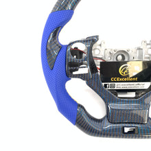 Load image into Gallery viewer, CCExcellent for Lexus CT200H 2014-2018 carbon fiber steering wheel with LED