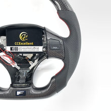 Load image into Gallery viewer, CCExcellent for Lexus IS250 /300 /350 2006-2013 carbon fiber steering wheel with printing logo