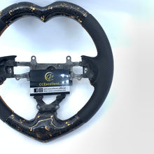 Load image into Gallery viewer, CCexcellent For Honda 9th gen Civic 2012-2015 carbon fiber steering wheel perforated leather