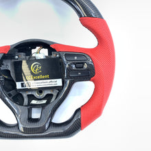 Load image into Gallery viewer, CCexcellent For Kia K5 Optima 2016-2018 carbon fiber steering wheel red stripe line