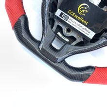 Load image into Gallery viewer, CCexcellent For Kia K5 Optima 2016-2018 carbon fiber steering wheel red stripe line