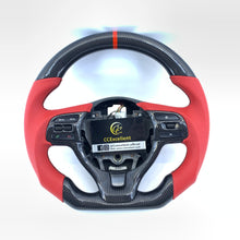 Load image into Gallery viewer, CCexcellent For Kia K5 Optima 2016-2018 carbon fiber steering wheel red stripe line