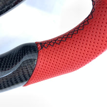 Load image into Gallery viewer, CCexcellent For Kia K5 Optima 2016-2018 carbon fiber steering wheel red stripe line