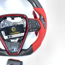 Load image into Gallery viewer, CCexcellent for Toyota 8th gen camry 2018-2023 carbon fiber steering wheel