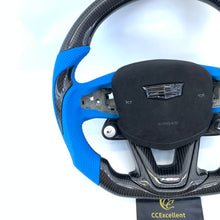 Load image into Gallery viewer, CCexcellent for Cadillac CT5 2023 carbon fiber steering wheel
