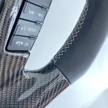 Load image into Gallery viewer, CCExcellent For Ford F150 Raptor 2010-2014 Carbon Fiber Steering Wheel with red stripe