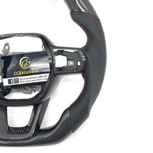 Load image into Gallery viewer, CCexcellent For 11th Gen/2022-2023 Honda Civic carbon fiber steering wheel with smooth leather