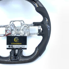 Load image into Gallery viewer, CCexcellent for Ford SHELBY GT350 2015 2016 2017 carbon fiber steering wheel with LED