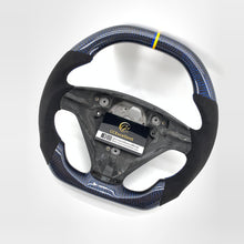 Load image into Gallery viewer, CCexcellent For S60 2005 2006 2007 2008 2009 volvo carbon fiber steering wheel with blue&yellow stripe