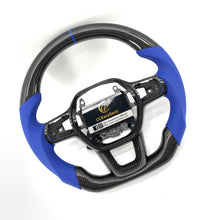 Load image into Gallery viewer, CCexcellent For 11th Gen/2022-2023 Honda Civic carbon fiber steering wheel with gloss black carbon fiber top&bottom&trims