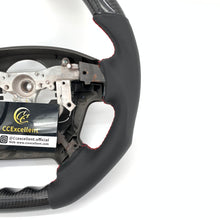 Load image into Gallery viewer, CCexcellent For Toyota 2007-2019 Land Cruiser/200Series/70Series/Tundra/Sequoia/HiAce Carbon Fiber Steering Wheel with red stripe line