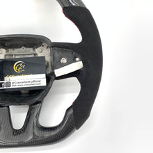 Load image into Gallery viewer, CCexcellent For 2015-2021 Dodge Challenger/hellcat/charger/durango carbon fiber steering wheel with black gloss carbon fiber