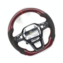 Load image into Gallery viewer, CCexcellent For 11th Gen/2022-2023 Honda Civic carbon fiber steering wheel with alcantara sides