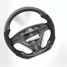 Load image into Gallery viewer, CCexcellent For S60 2005 2006 2007 2008 2009 Volvo carbon fiber steering wheel with blue stripe