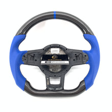 Load image into Gallery viewer, CCexcellent For 2015/2016/2017/2018/2019 Volkswagen MK7/MK7R/MK7GTI//GOLF MK7/GOLF7GIT carbon fiber steering wheel with perforated leather sides