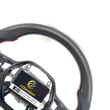 Load image into Gallery viewer, CCexcellent For 11th Gen/2022-2023 Honda Civic carbon fiber steering wheel with smooth leather
