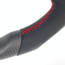 Load image into Gallery viewer, CCexcellent For 2015/2016/2017/2018/2019 Volkswagen MK7/MK7R/MK7GTI//GOLF MK7/GOLF7GIT carbon fiber steering wheel with red stitching