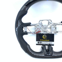 Load image into Gallery viewer, CCexcellent for Ford Mustang 2015 2016 2017carbon fiber steering wheel with LED