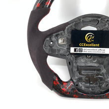 Load image into Gallery viewer, CCexcellent For Toyota Supra A90 carbon fiber steering wheel with forged carbon fiber with red powder